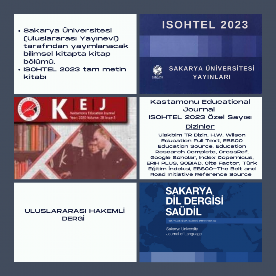 ISOHTEL 2023 Sempozyum Detayları - Duyurular - YADOT | Yabancı Dil Olarak Türkçe Eğitim Derneği